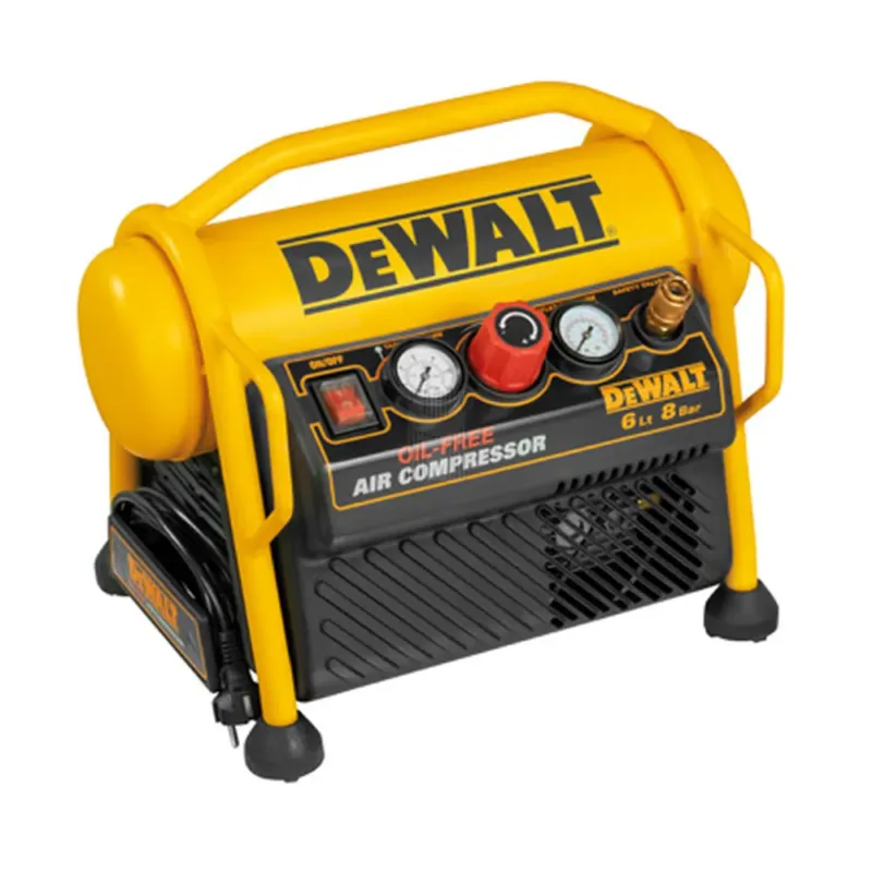 COMPRESSOR SEM ÓLEO 6L 170L/MIN DEWALT COMPRESSOR SEM ÓLEO 6L 170L/MIN DEWALT