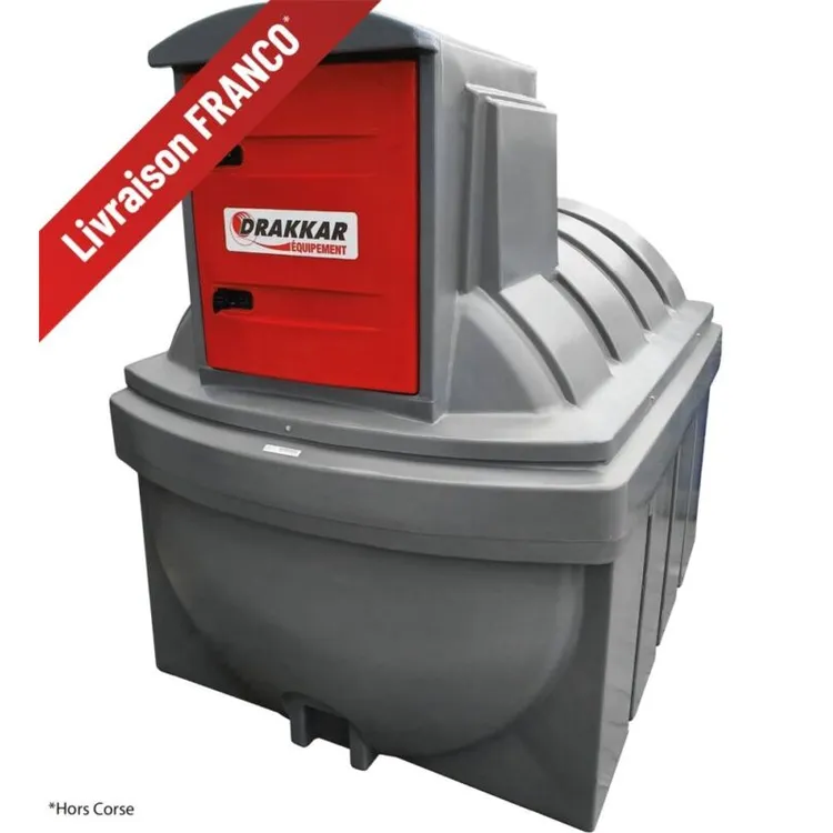 CUBA GASÓLEO 2500L DUPLA PAREDE DRAKKAR