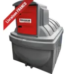 DEPÓSITO GASÓLEO 2500L DUPLA PAREDE 56L/MIN DRAKKAR