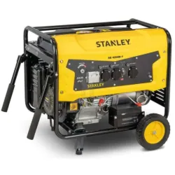 GERADOR MONOFÁSICO 4300W ARRANQUE ELÉTRICO STANLEY