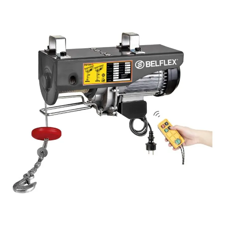GUINCHO ELÉCTRICO PBF400-R COMANDO REMOTO 18M BELFLEX GUINCHO ELÉCTRICO PBF400-R COMANDO REMOTO 18M BELFLEX