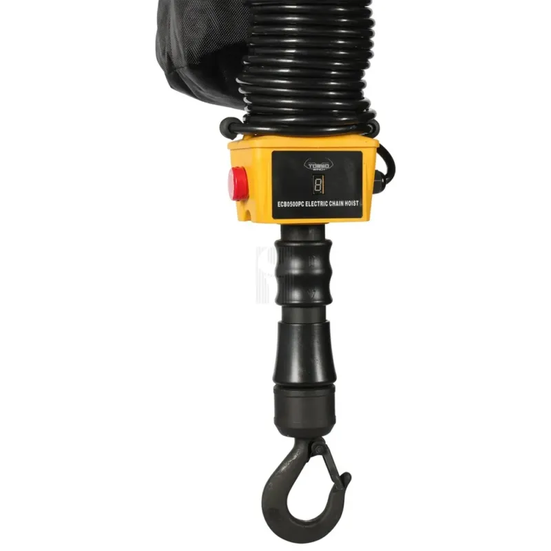 GUINCHO ELÉTRICO 500KG COMANDO UMA MÃO TORSO