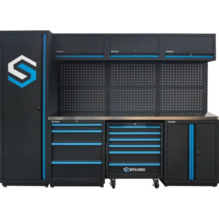 MOBILIÁRIO OFICINA 4 ELEMENTOS TAMPO INOX 38MM 247 FERRAMENTAS STILKER