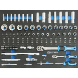 MOBILIÁRIO OFICINA 4 ELEMENTOS TAMPO INOX 38MM 247 FERRAMENTAS STILKER