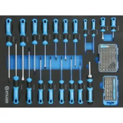 MOBILIÁRIO OFICINA 4 ELEMENTOS TAMPO INOX 38MM 247 FERRAMENTAS STILKER