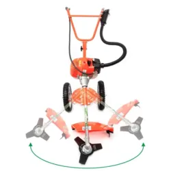 ROÇADORA COM RODAS 52CC PEGA DUPLA MADER