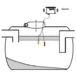 Separador de Gorduras Simples REWATEC 500L DN90