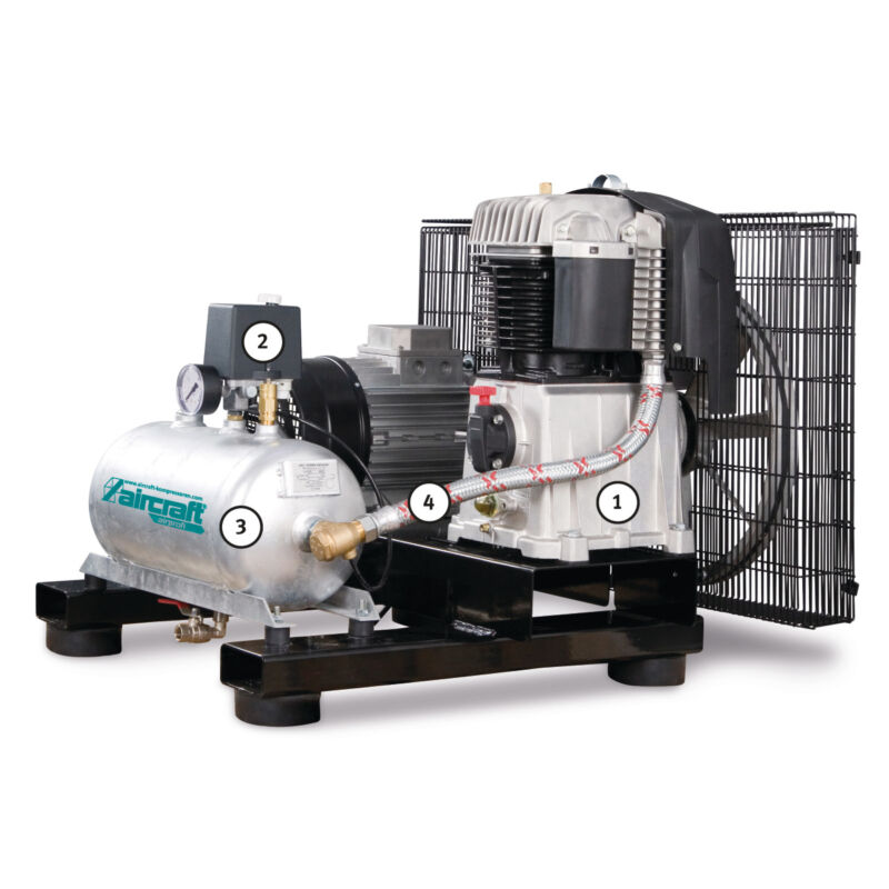 COMPRESSOR PISTÃO 15 BAR 753/13/15 AIRCRAFT