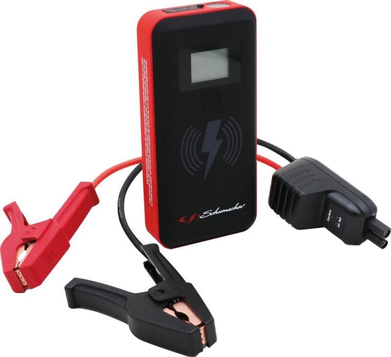 BOOSTER ARRANQUE 12V 2000A 16000MAH SCHUMACHER