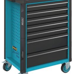 Carro de Ferramentas 7 Gavetas Inox HAZET 785x518x1020mm Aço Inoxidável 1000kg