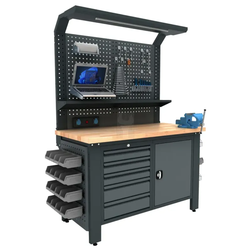 BANCADA DE TRABALHO INDUSTRIAL WBG01 BULLRAM