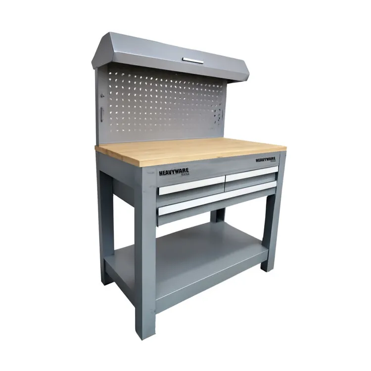 BANCADA TRABALHO C/ PAINEL + 3 GAVETAS HEAVYWARE HMWT3 BANCADA TRABALHO C/ PAINEL + 3 GAVETAS HEAVYWARE HMWT3