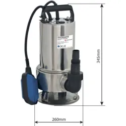 BOMBA SUBMERSÍVEL INOX 750W FLUTUADOR DRAKKAR