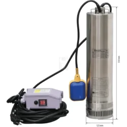 BOMBA SUBMERSÍVEL POÇO 4 TURBINAS 750W DRAKKAR