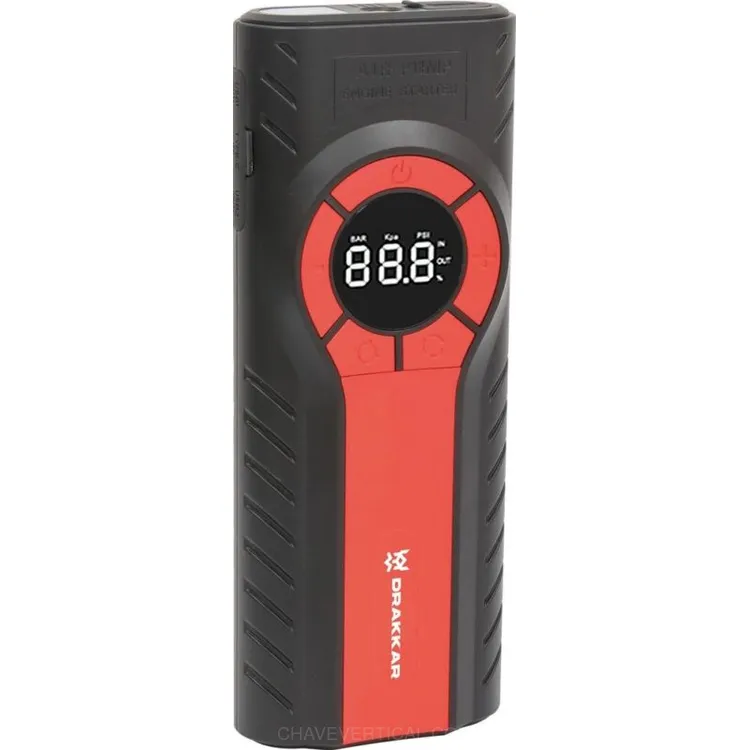 BOOSTER 12V 1200A POWERBANK INSUFLADOR DRAKKAR