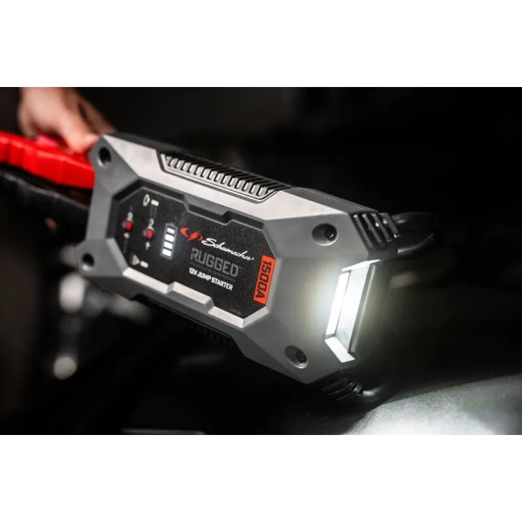 BOOSTER ARRANQUE 12V 1500A 12300MAH SCHUMACHER