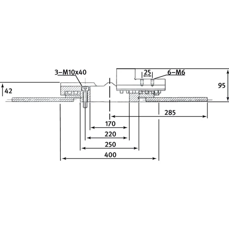 BUCHA 3 GRAMPOS 240 KG SCHWEISSKRAFT