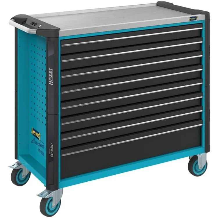 Carro de Ferramentas 8 Gavetas 1133mm HAZET Extra Largo Inox