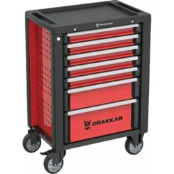 CARRO FERRAMENTAS 7 GAVETAS ANTI-BASCULAMENTO DRAKKAR
