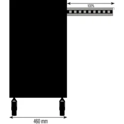 CARRO FERRAMENTAS PRETO 7 GAVETAS DRAKKAR