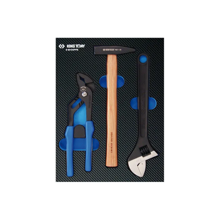 COMPOSIÇÃO EVAWAVE ALICATE MARTELO 3 PEÇAS KING TONY
