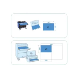 COMPOSIÇÃO EVAWAVE CHAVES MACHO TORX 19 PEÇAS KING TONY