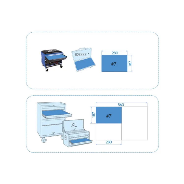 COMPOSIÇÃO EVAWAVE CHAVES MACHO TORX 19 PEÇAS KING TONY
