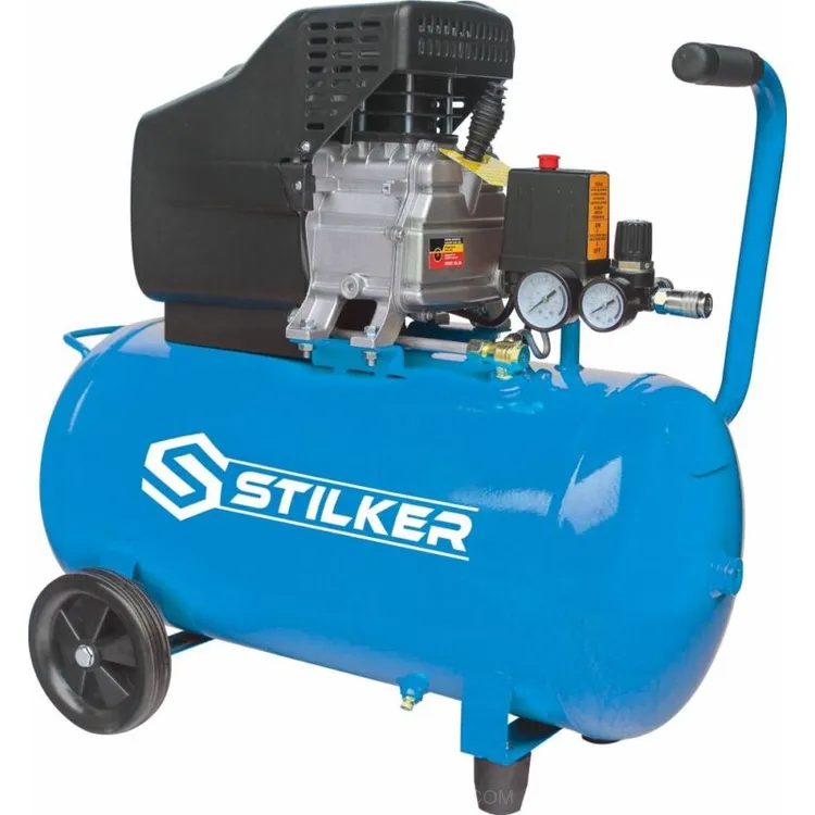 COMPRESSOR COAXIAL 50L 8BAR 2CV STILKER COMPRESSOR COAXIAL 50L 8BAR 2CV STILKER
