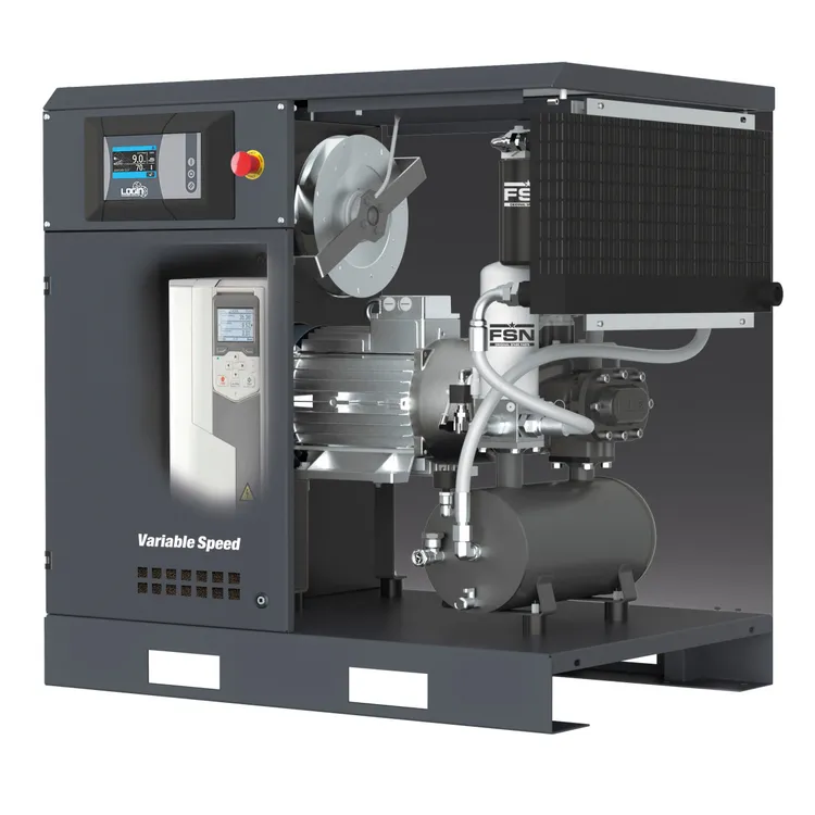 Compressor de parafuso AIRCRAFT K-MAX 76-13 VS 400V 13 bar 11050 l/min