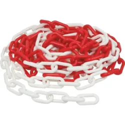 CORRENTE SINALIZAÇÃO PLÁSTICO 8MM 25M