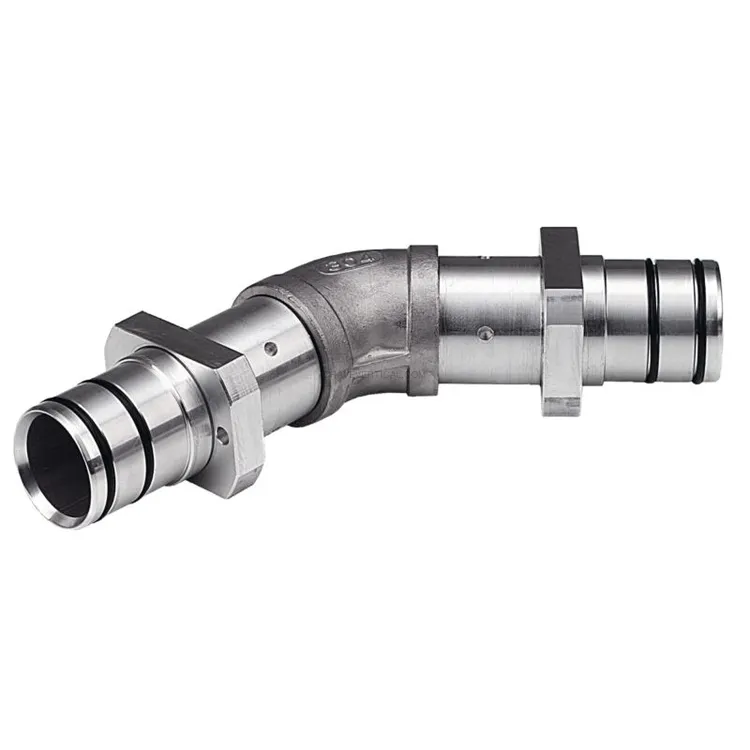 Dobra 45° AIRCRAFT Tubagem 40mm com Placas VA
