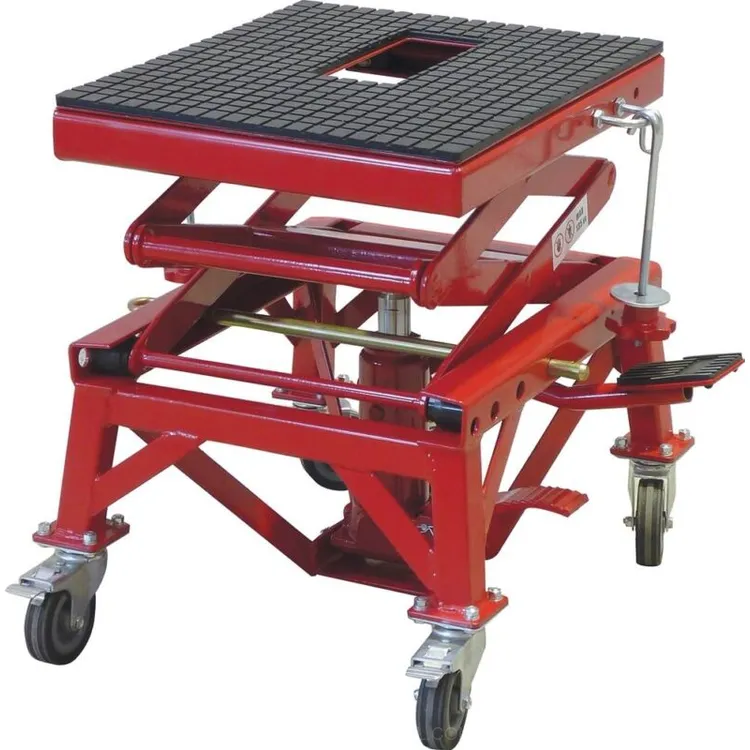 ELEVADOR MOTOS HIDRÁULICO 135KG DRAKKAR