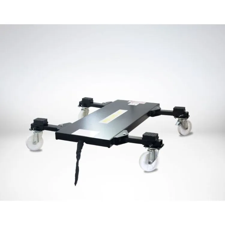 ELEVADOR TESOURA MÓVEL COM RODÍZIOS 3T