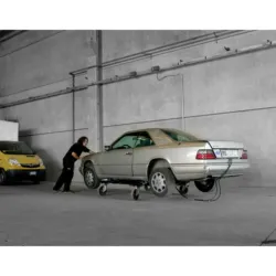 ELEVADOR TESOURA MÓVEL COM RODÍZIOS 3T