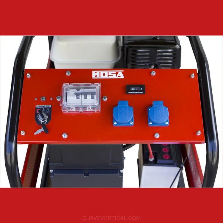 GERADOR ENERGIA GE-7500 MBH ARR. MAN. 230V MOT. HONDA MOSA