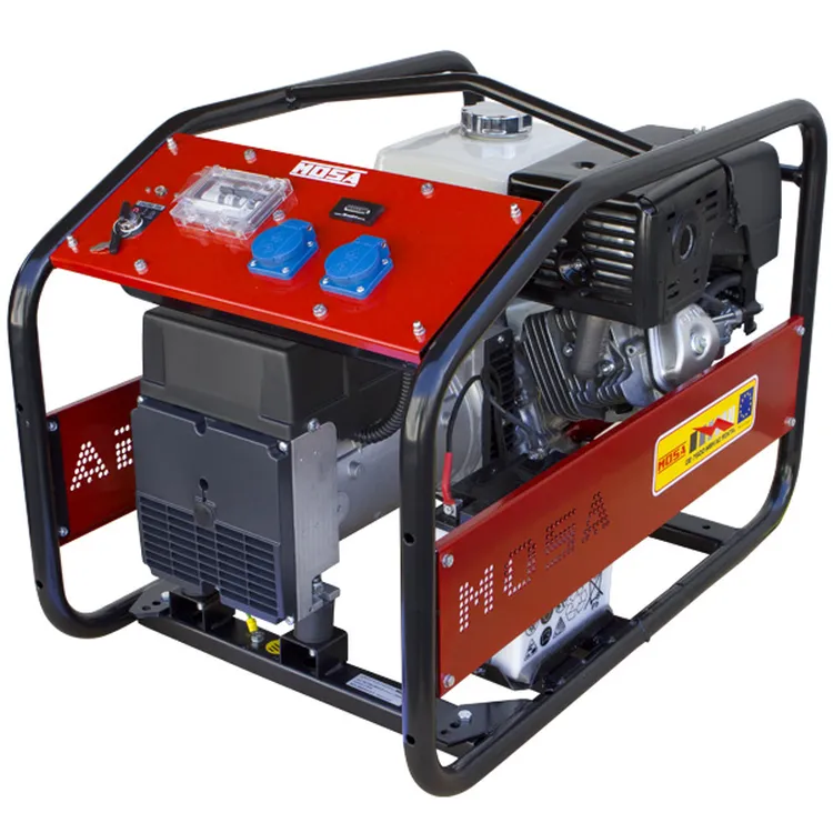 GERADOR ENERGIA GE-7500 MBH ARR. MAN. 230V MOT. HONDA MOSA