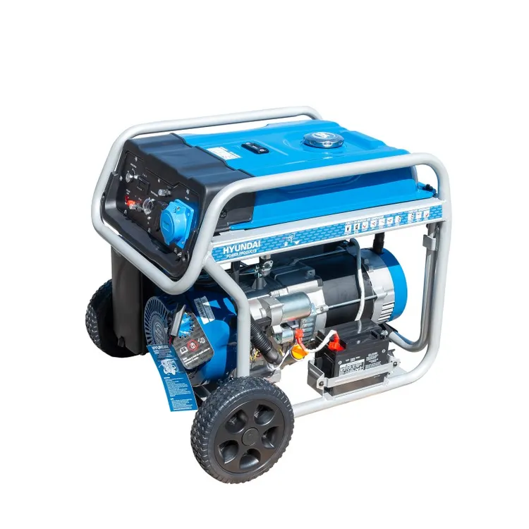 GERADOR GASOLINA MONOFÁSICO 6,5KW HHY7000FEK HYUNDAI GERADOR GASOLINA MONOFÁSICO 6,5KW HHY7000FEK HYUNDAI