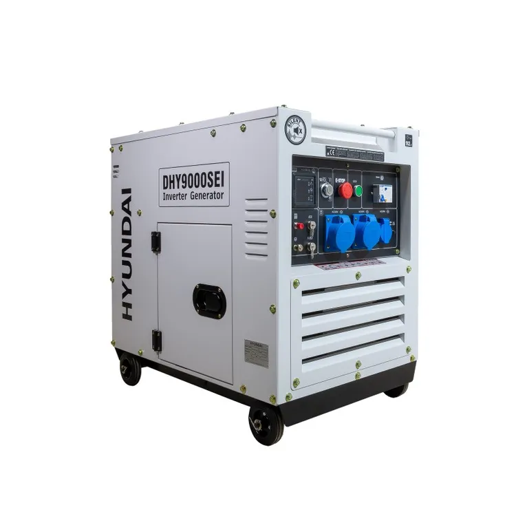 GERADOR INVERTER DIESEL INSONORIZADO 6,5KW HYUNDAI