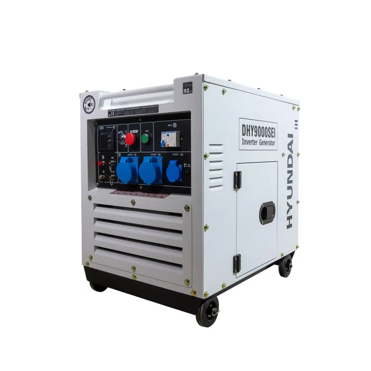 GERADOR INVERTER DIESEL INSONORIZADO 6,5KW HYUNDAI