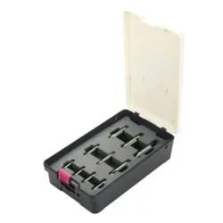 JOGO 10 BROCAS CENTRO DUPLA (0,75/1/1,5/1,6/2/2,5/3/3,15/4/5 mm) OPTIMUM