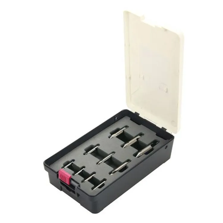 JOGO 10 BROCAS CENTRO DUPLA (0,75/1/1,5/1,6/2/2,5/3/3,15/4/5 mm) OPTIMUM