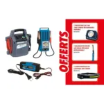 KIT BOOSTER 12V TESTADOR CARGADOR LUZ STILKER