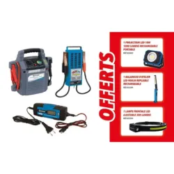 KIT BOOSTER 12V TESTADOR CARGADOR LUZ STILKER