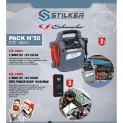 PACK BOOSTERS 12V 2250A 2000A WHISKY STILKER