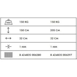PLATAFORMA ESCADA MULTIUSO 1.5M WERKU