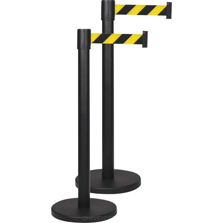 POSTE ENROLADOR FITA 2.3M 48MM PRETO POSTE ENROLADOR FITA 2.3M 48MM PRETO