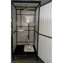 WC METÁLICO LACADO 1M2 SANITA TURCA IMX