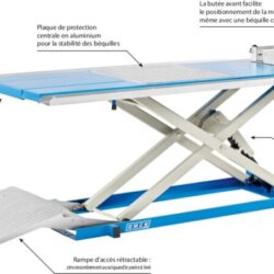 MESA ELEVATÓRIA FIXA 500KG MOTO OMCN