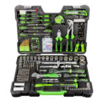 CAIXA DE FERRAMENTAS DE 303 PEÇAS COM CHAVES HEXAGONAIS