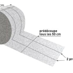 ROLO ABSORVENTE TODOS LÍQUIDOS 400MM 25M